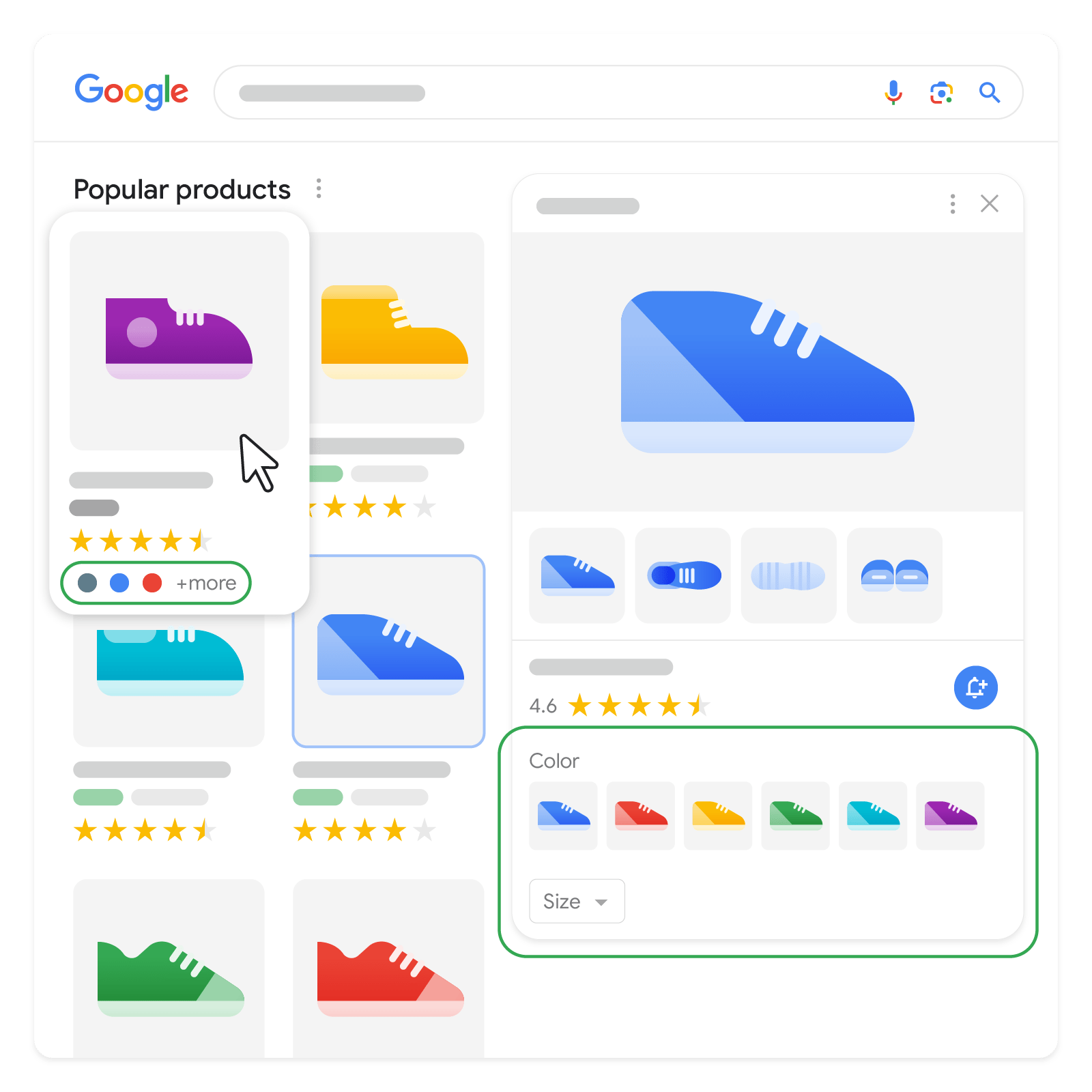 Exemple Google affichage de données structurées de fiches produits - Blog AE2 agence web à Nantes