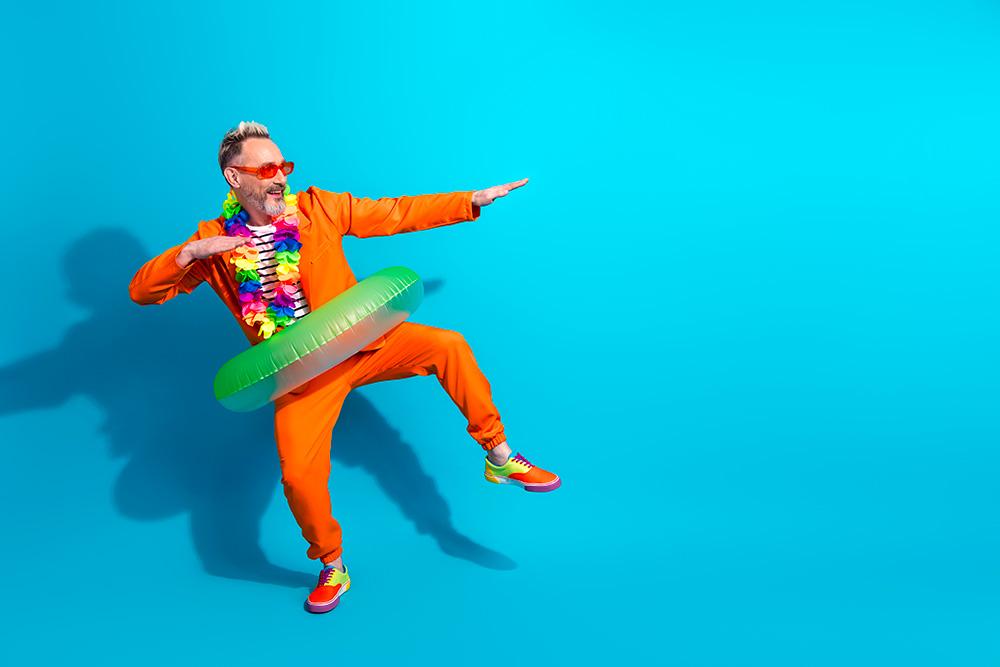 homme fluo bouée - Blog AE2 - Template PrestaShop