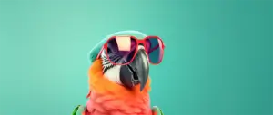 Peroquet à lunettes - Landing page efficace - Blog AE2