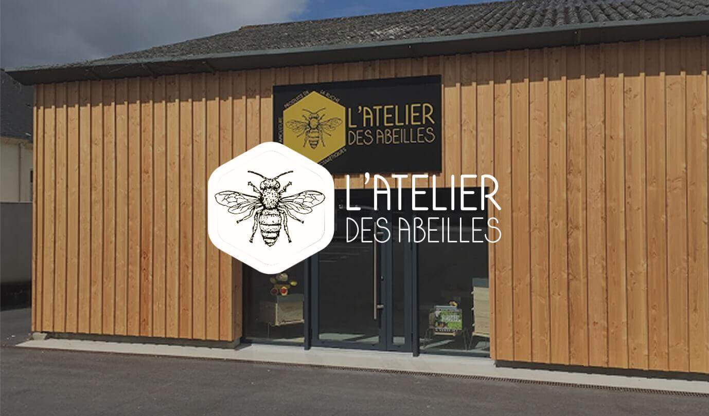 Preview site l'Atelier des abeilles - Site e-commerce réalisé par AE2 Agence