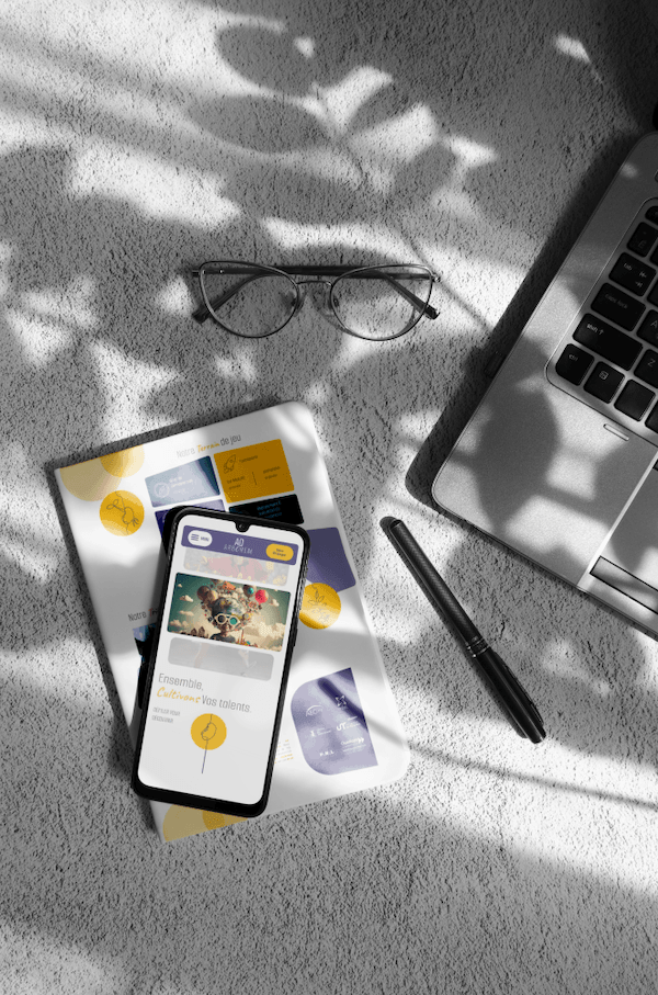 visuel mobile adarborem -site vitrine wordpress- réalisation AE2