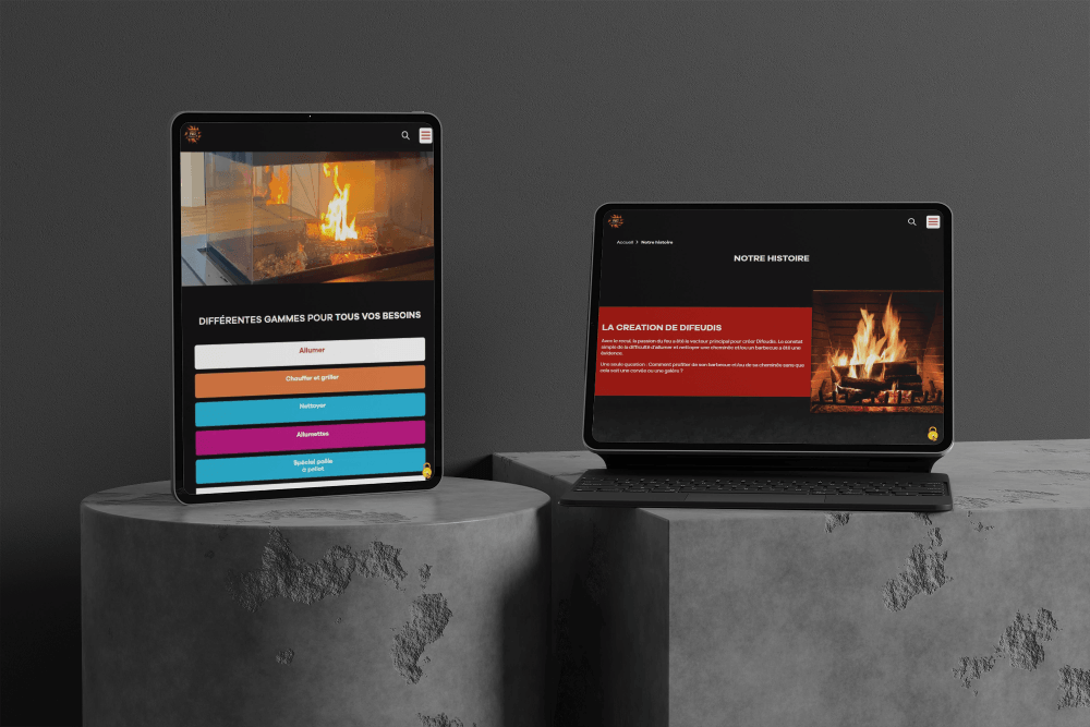 visuel ordi tablette atout feu -site ecommerce prestashop- réalisation AE2