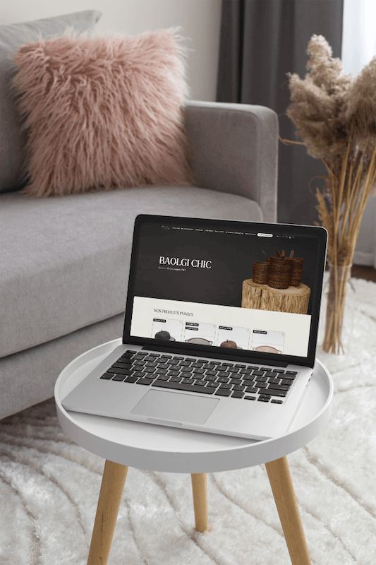visuel ordi baolgi chic -site ecommerce prestashop- réalisation AE2