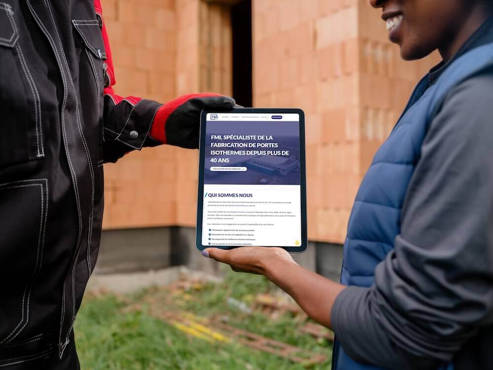 visuel tablette fmi -site ecommerce prestashop- réalisation AE2