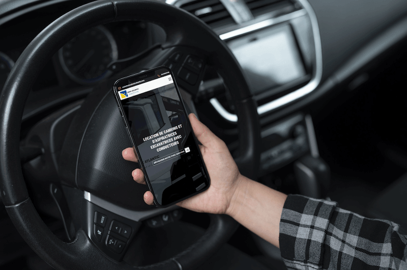 visuel mobile judic atlantic -site vitrine wordpress- réalisation AE2