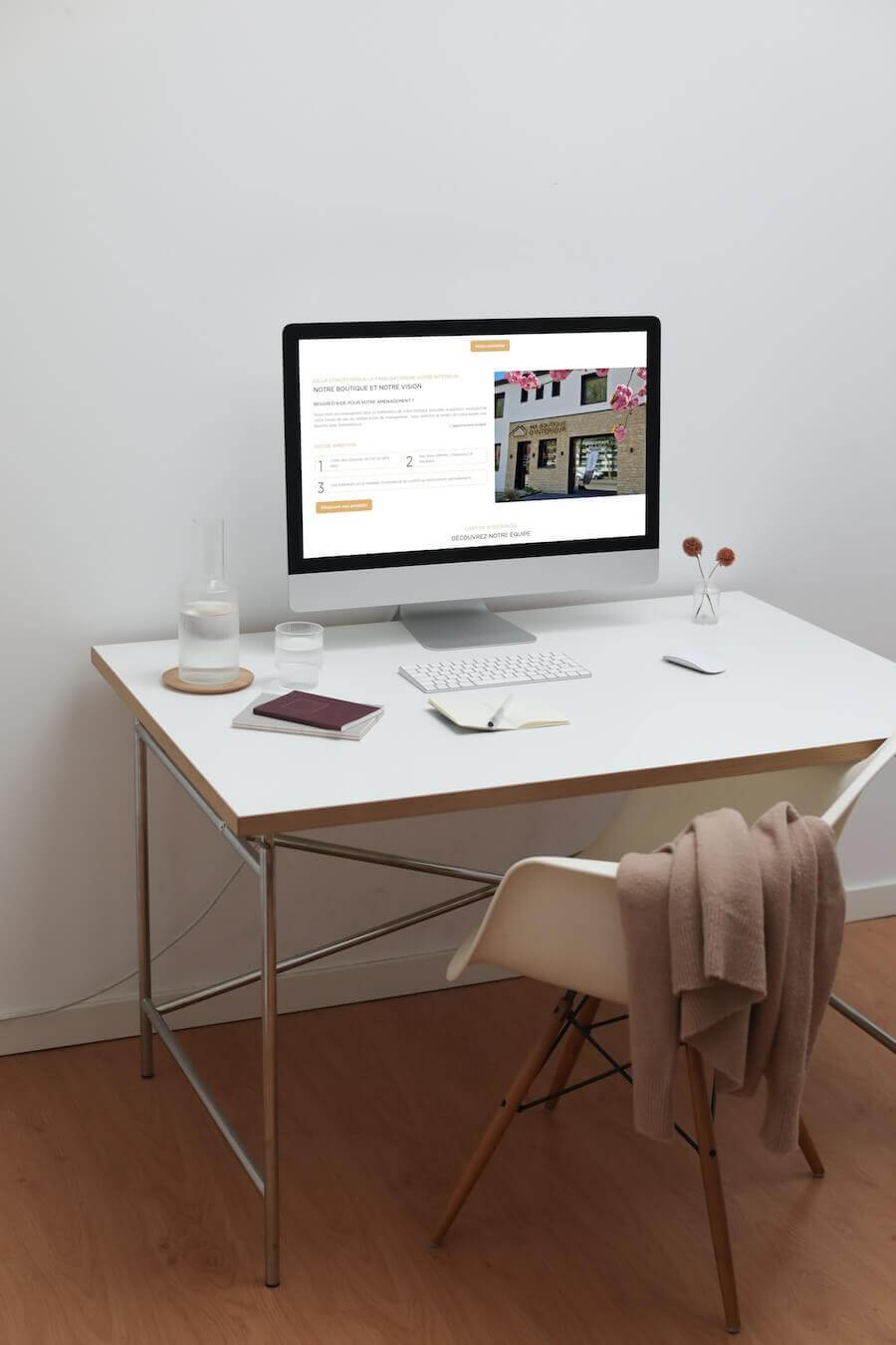 visuel ordi ma boutique d'intérieur -site ecommerce prestashop- réalisation AE2